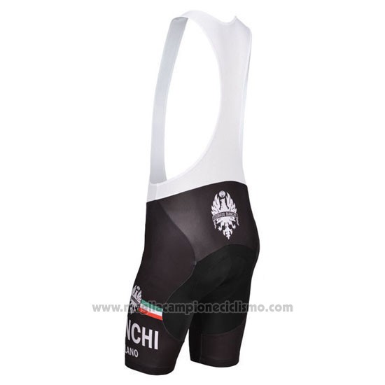 2014 Abbigliamento Ciclismo Bianchi Nero e Blu Manica Corta e Salopette