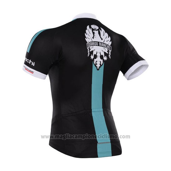 2014 Abbigliamento Ciclismo Bianchi Nero e Verde Manica Corta e Salopette