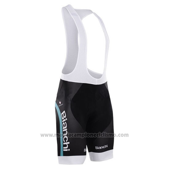 2014 Abbigliamento Ciclismo Bianchi Nero e Verde Manica Corta e Salopette