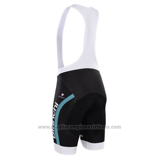 2014 Abbigliamento Ciclismo Bianchi Nero e Verde Manica Corta e Salopette