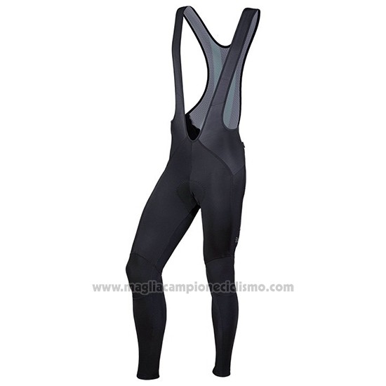 2019 Abbigliamento Ciclismo Bianchi Milano FT Blu Nero Manica Lunga e Salopette