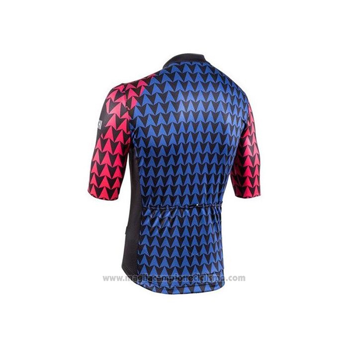 2020 Abbigliamento Ciclismo Bianchi Nero Blu Rosso Manica Corta e Salopette