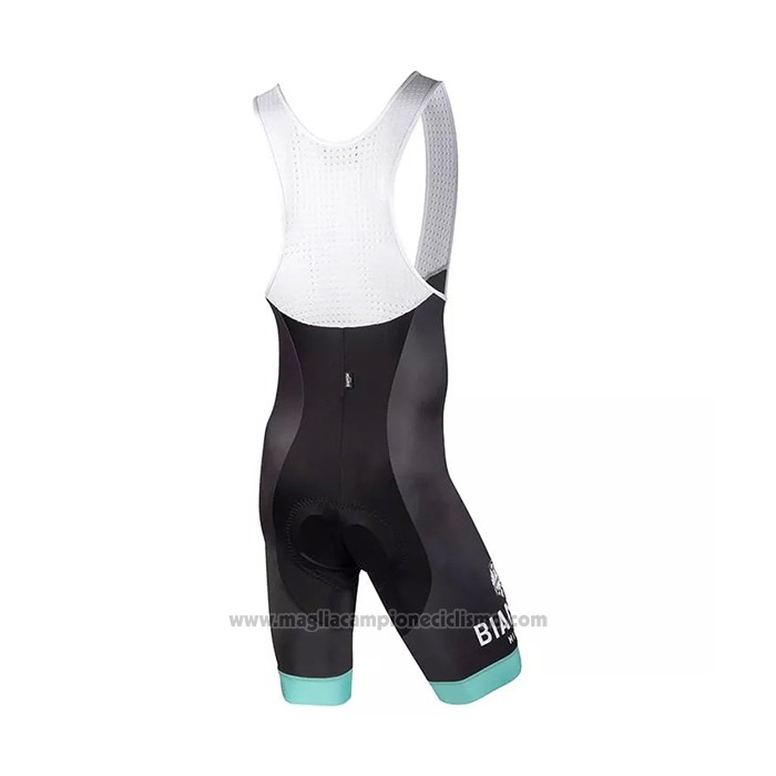 2021 Abbigliamento Ciclismo Bianchi Grigio Manica Corta e Salopette