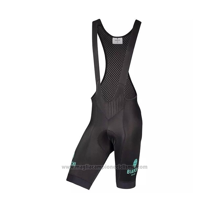 2021 Abbigliamento Ciclismo Bianchi Verde Manica Corta e Salopette