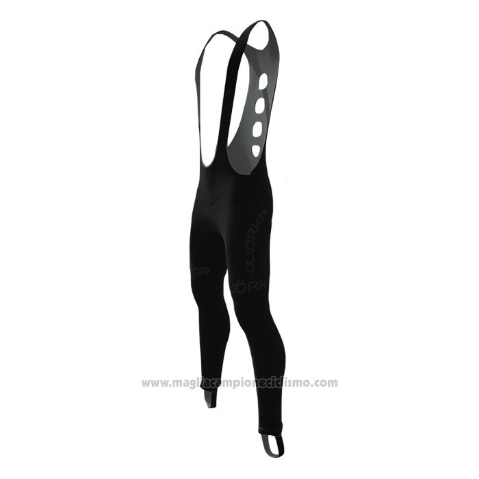 2021 Abbigliamento Ciclismo Bjorka Rosso Manica Lunga e Salopette