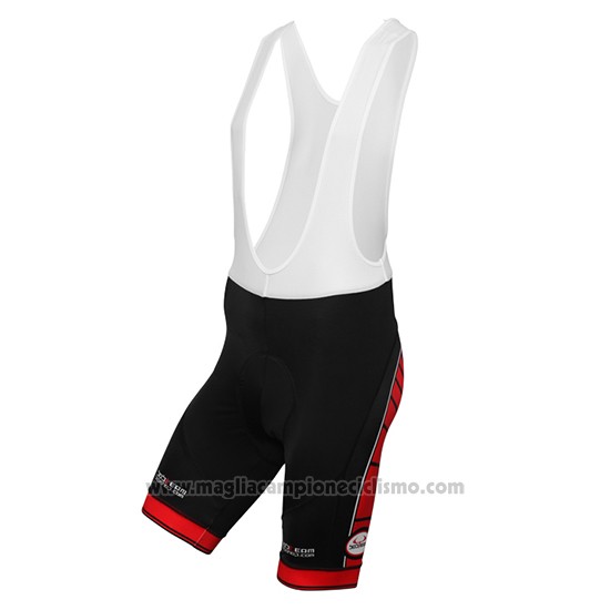 2016 Abbigliamento Ciclismo Bobteam Nero Manica Corta e Salopette