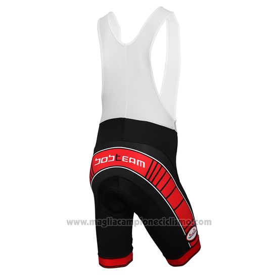 2016 Abbigliamento Ciclismo Bobteam Nero Manica Corta e Salopette