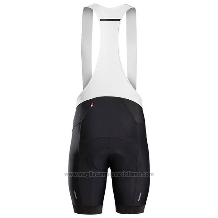 2020 Abbigliamento Ciclismo Bontrage Giallo Scuro Blu Manica Corta e Salopette