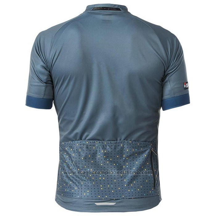 2020 Abbigliamento Ciclismo Bontrage Grigio Manica Corta e Salopette