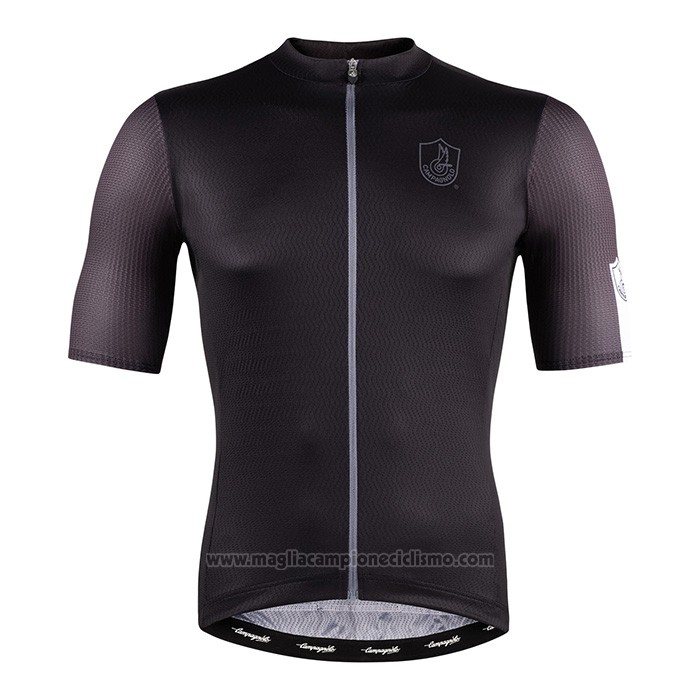 2022 Abbigliamento Ciclismo Campagnolo Nero Manica Corta e Salopette