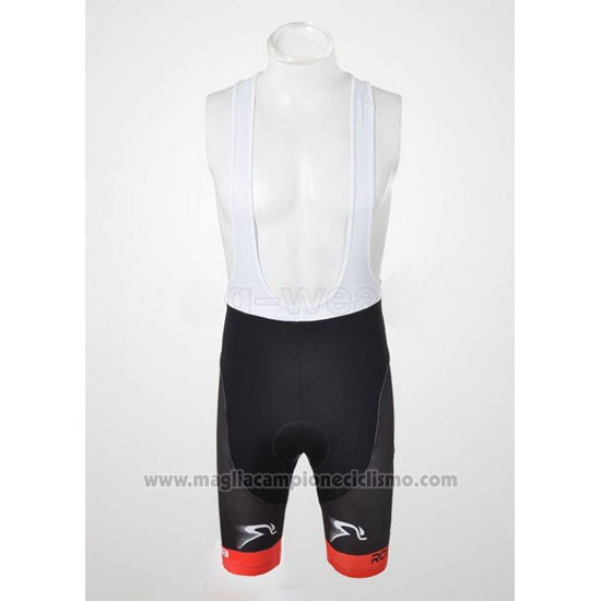 2010 Abbigliamento Ciclismo Castelli Bianco e Rosso Manica Corta e Salopette