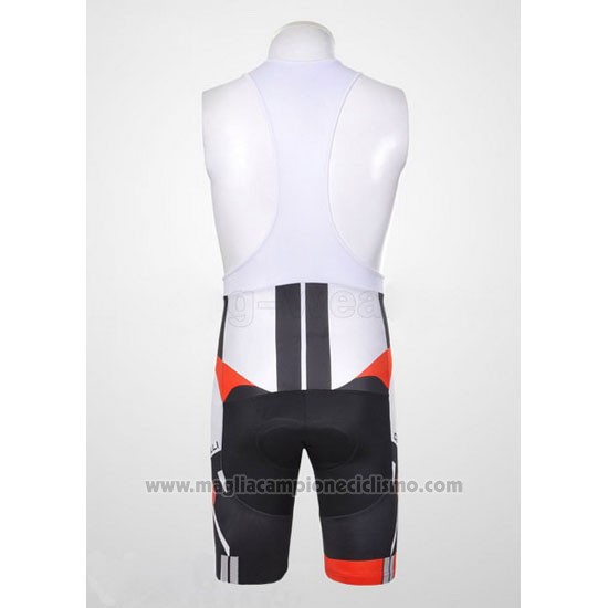 2011 Abbigliamento Ciclismo Castelli Bianco Manica Corta e Salopette