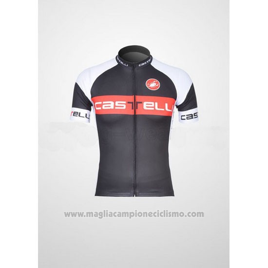 2011 Abbigliamento Ciclismo Castelli Bianco e Grigio Manica Corta e Salopette