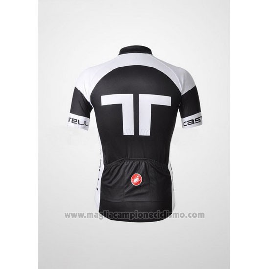 2011 Abbigliamento Ciclismo Castelli Nero Manica Corta e Salopette