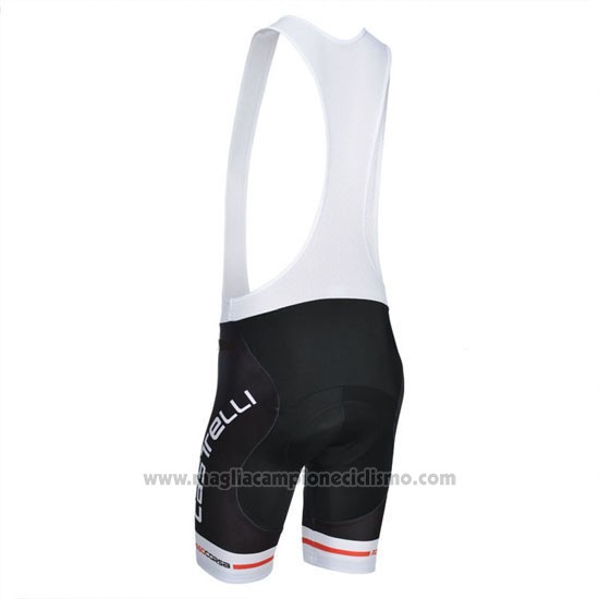 2014 Abbigliamento Ciclismo Castelli Blu e Nero Manica Corta e Salopette