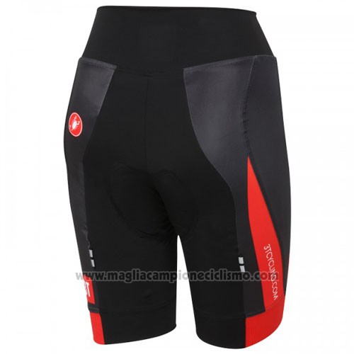 2016 Abbigliamento Ciclismo Castelli Bianco Rosso Manica Corta e Salopette
