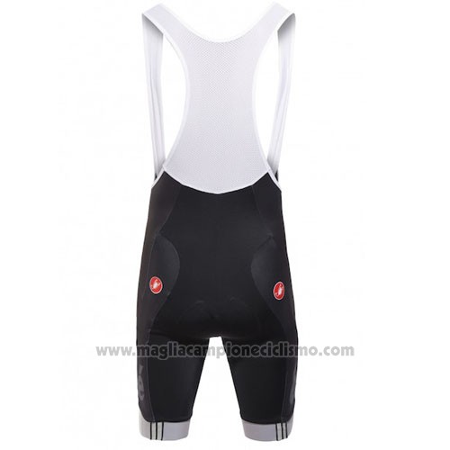2016 Abbigliamento Ciclismo Castelli Cervelo e Bianco e Blu Manica Corta e Salopette