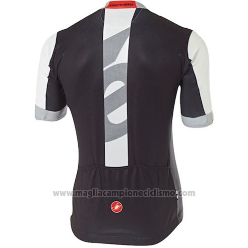 2016 Abbigliamento Ciclismo Castelli Cervelo e Bianco e Grigio Manica Corta e Salopette