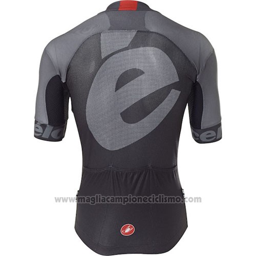 2016 Abbigliamento Ciclismo Castelli Cervelo e Nero Manica Corta e Salopette