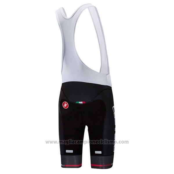 2017 Abbigliamento Ciclismo Castelli Free Ar Rosso Manica Corta e Salopette