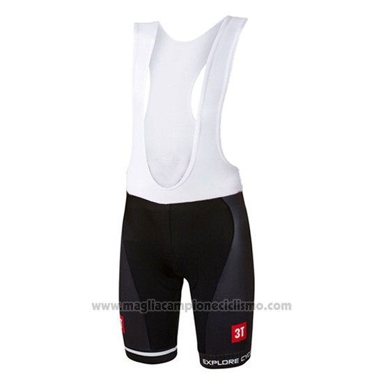 2017 Abbigliamento Ciclismo Castelli Scuro Nero Manica Corta e Salopette