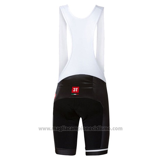 2017 Abbigliamento Ciclismo Castelli Scuro Nero Manica Corta e Salopette