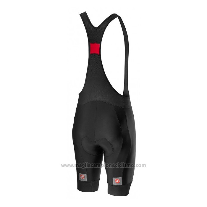 2020 Abbigliamento Ciclismo Castelli Rosso Blu Manica Corta e Salopette