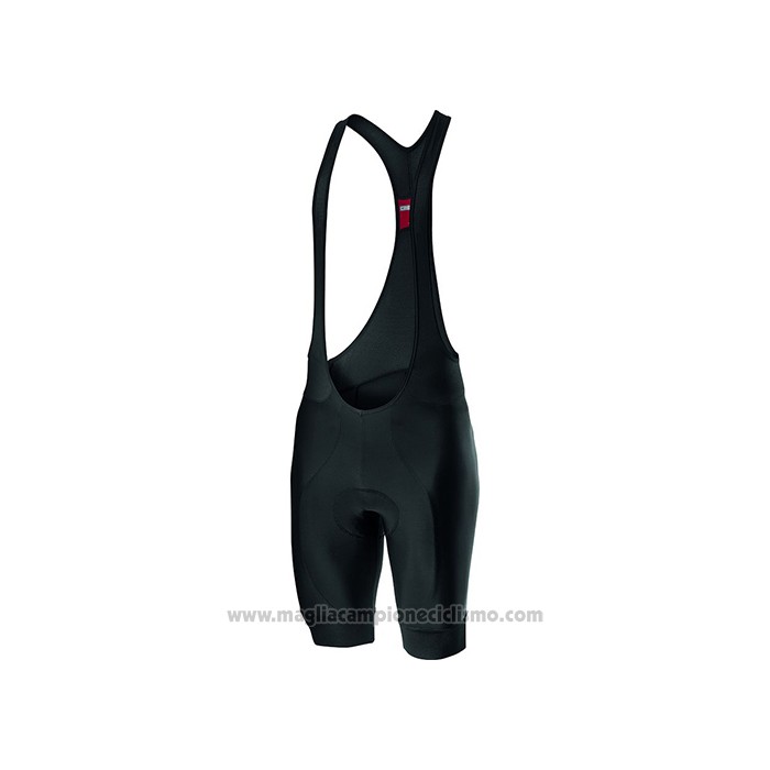 2021 Abbigliamento Ciclismo Castelli Blu Nero Manica Corta e Salopette