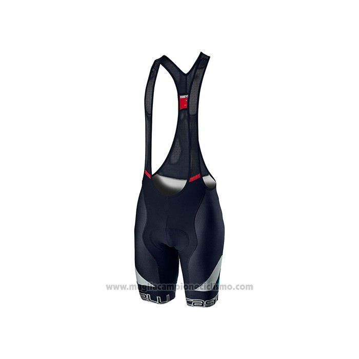2021 Abbigliamento Ciclismo Castelli Chiaro Blu Manica Corta e Salopette