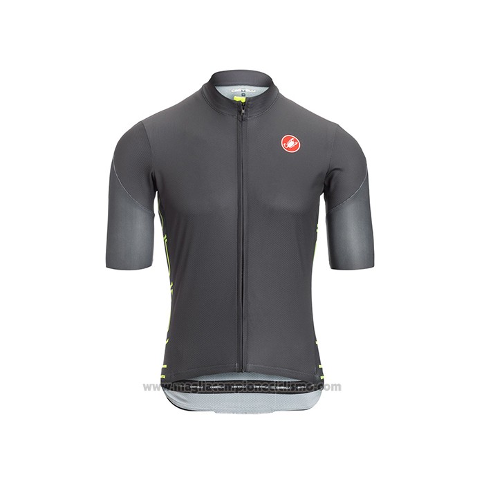 2021 Abbigliamento Ciclismo Castelli Nero Manica Corta e Salopette
