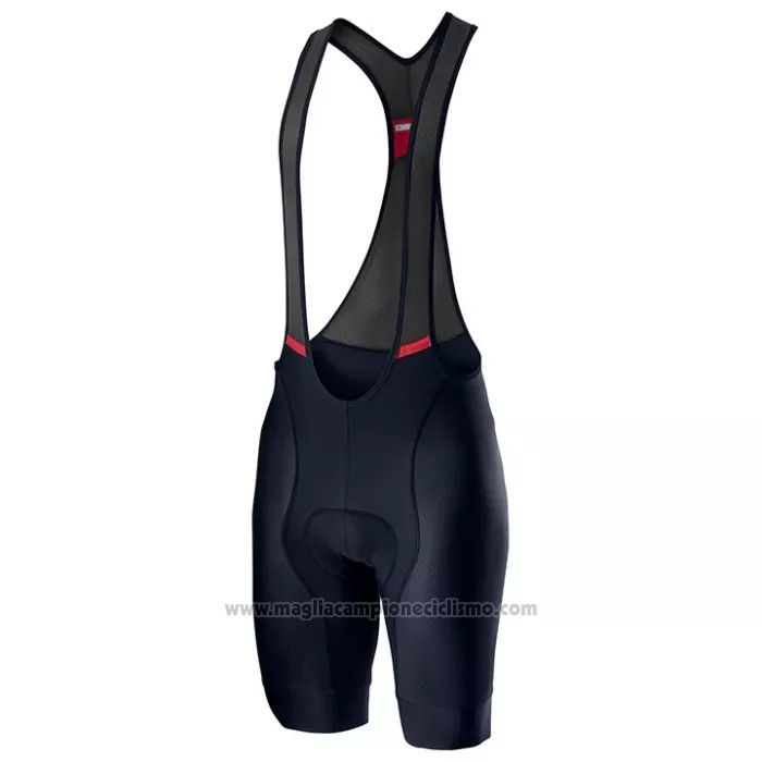 2022 Abbigliamento Ciclismo Castelli Azzurro Grigio Manica Corta e Salopette