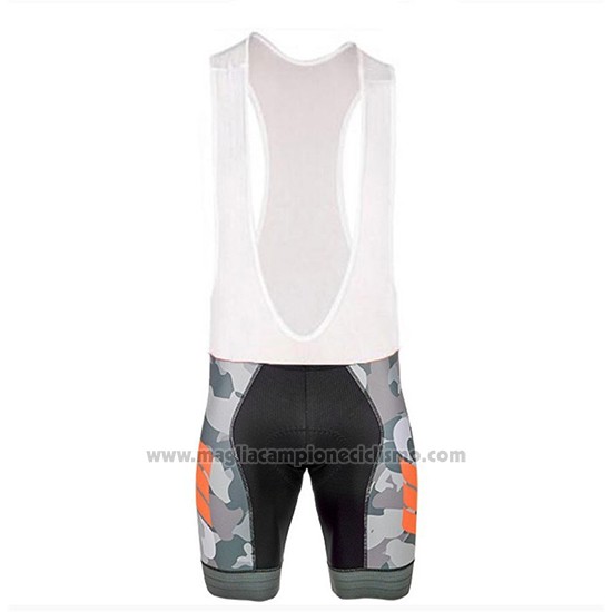2018 Abbigliamento Ciclismo Cipollini Prestig Camo Camuffamento Arancione Manica Corta e Salopette