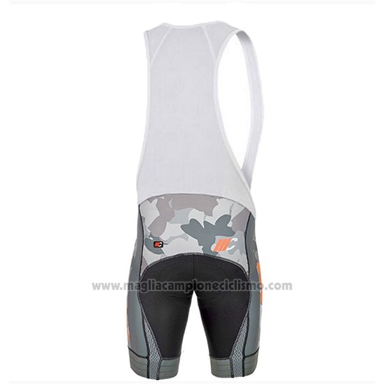 2018 Abbigliamento Ciclismo Cipollini Prestig Camo Camuffamento Arancione Manica Corta e Salopette