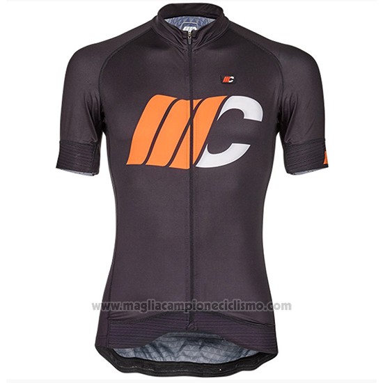 2018 Abbigliamento Ciclismo Cipollini Shading Bianco Nero e Arancione Manica Corta e Salopette