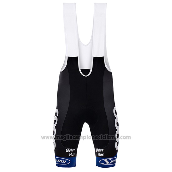 2017 Abbigliamento Ciclismo Coop Bianco Manica Corta e Salopette
