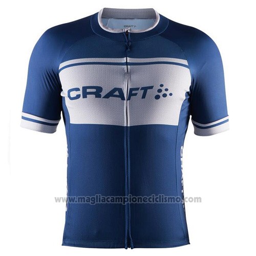 2016 Abbigliamento Ciclismo Craft Bianco e Blu Manica Corta e Salopette