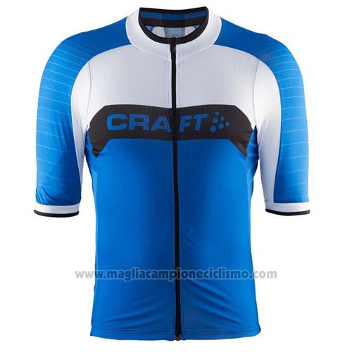 2016 Abbigliamento Ciclismo Craft Blu e Bianco Manica Corta e Salopette
