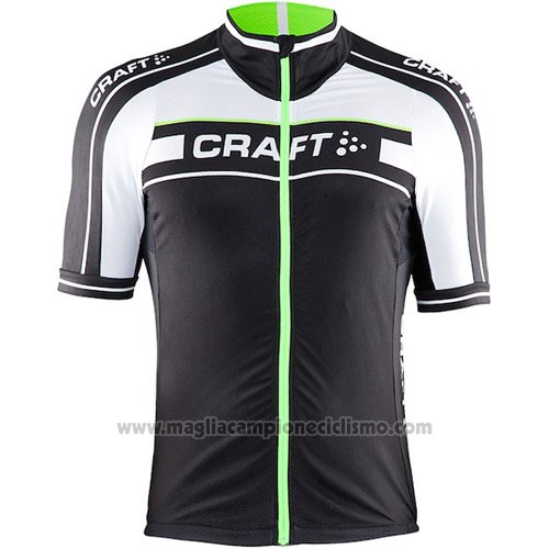 2016 Abbigliamento Ciclismo Craft Verde e Nero Manica Corta e Salopette