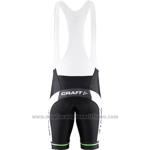 2016 Abbigliamento Ciclismo Craft Verde e Nero Manica Corta e Salopette