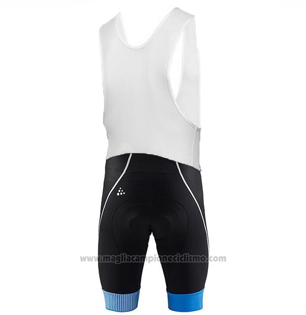 2017 Abbigliamento Ciclismo Craft Blu Manica Corta e Salopette