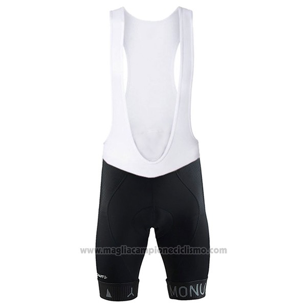 2017 Abbigliamento Ciclismo Craft Monuments Marrone e Verde Manica Corta e Salopette