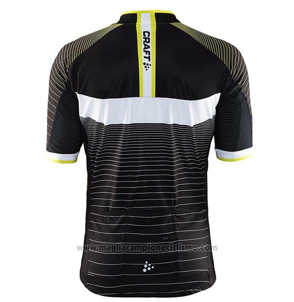 2017 Abbigliamento Ciclismo Craft Nero Manica Corta e Salopette