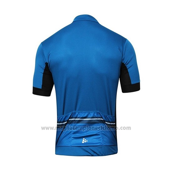 2018 Abbigliamento Ciclismo Craft Blu Manica Corta e Salopette