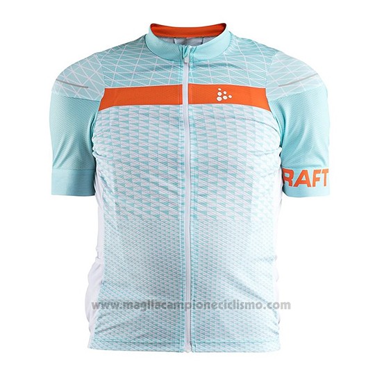 2018 Abbigliamento Ciclismo Craft Route Chiaro Blu Manica Corta e Salopette