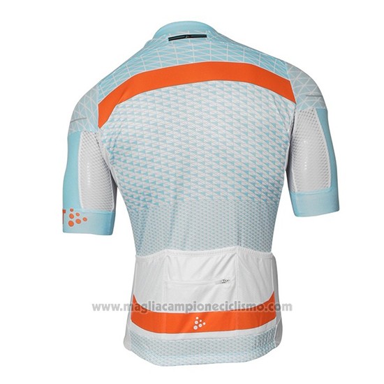 2018 Abbigliamento Ciclismo Craft Route Chiaro Blu Manica Corta e Salopette