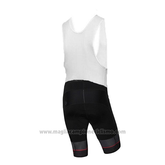 2018 Abbigliamento Ciclismo Craft Route Nero e Rosso Manica Corta e Salopette