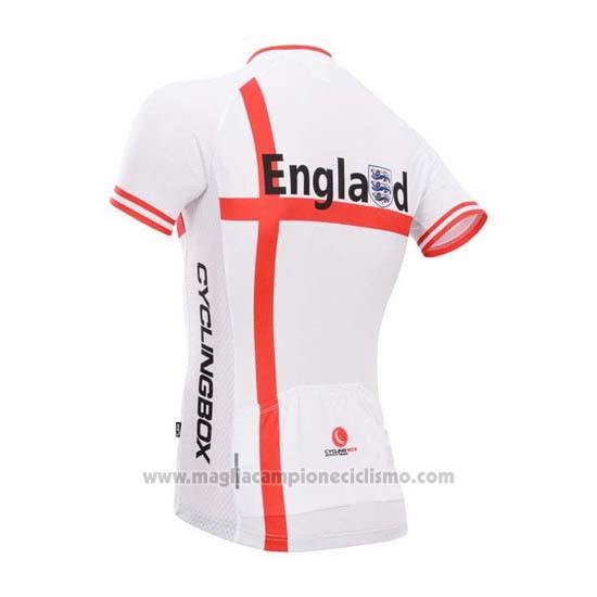 2014 Abbigliamento Ciclismo Fox Cyclingbox Aceso Bianco Manica Corta e Salopette