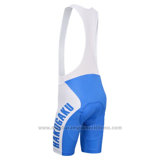 2014 Abbigliamento Ciclismo Fox Cyclingbox Bianco e Blu Manica Corta e Salopette