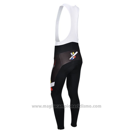2014 Abbigliamento Ciclismo Fox Cyclingbox Chiaro Bianco Manica Lunga e Salopette