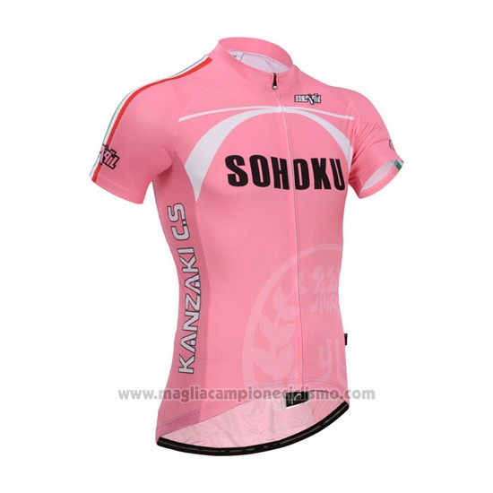 2014 Abbigliamento Ciclismo Fox Cyclingbox Fuxia Manica Corta e Salopette